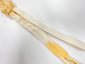 未使用品　正絹　手組帯締め